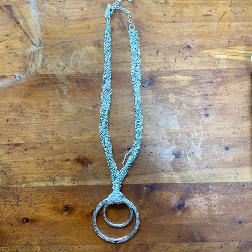 Daisy Fuentes Silver Tone Necklace 10$
